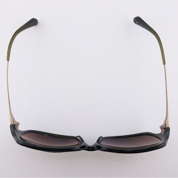 SALT Titanium Handcrafted Sunglasses. Style Harper EG Olive-Brown main image 5